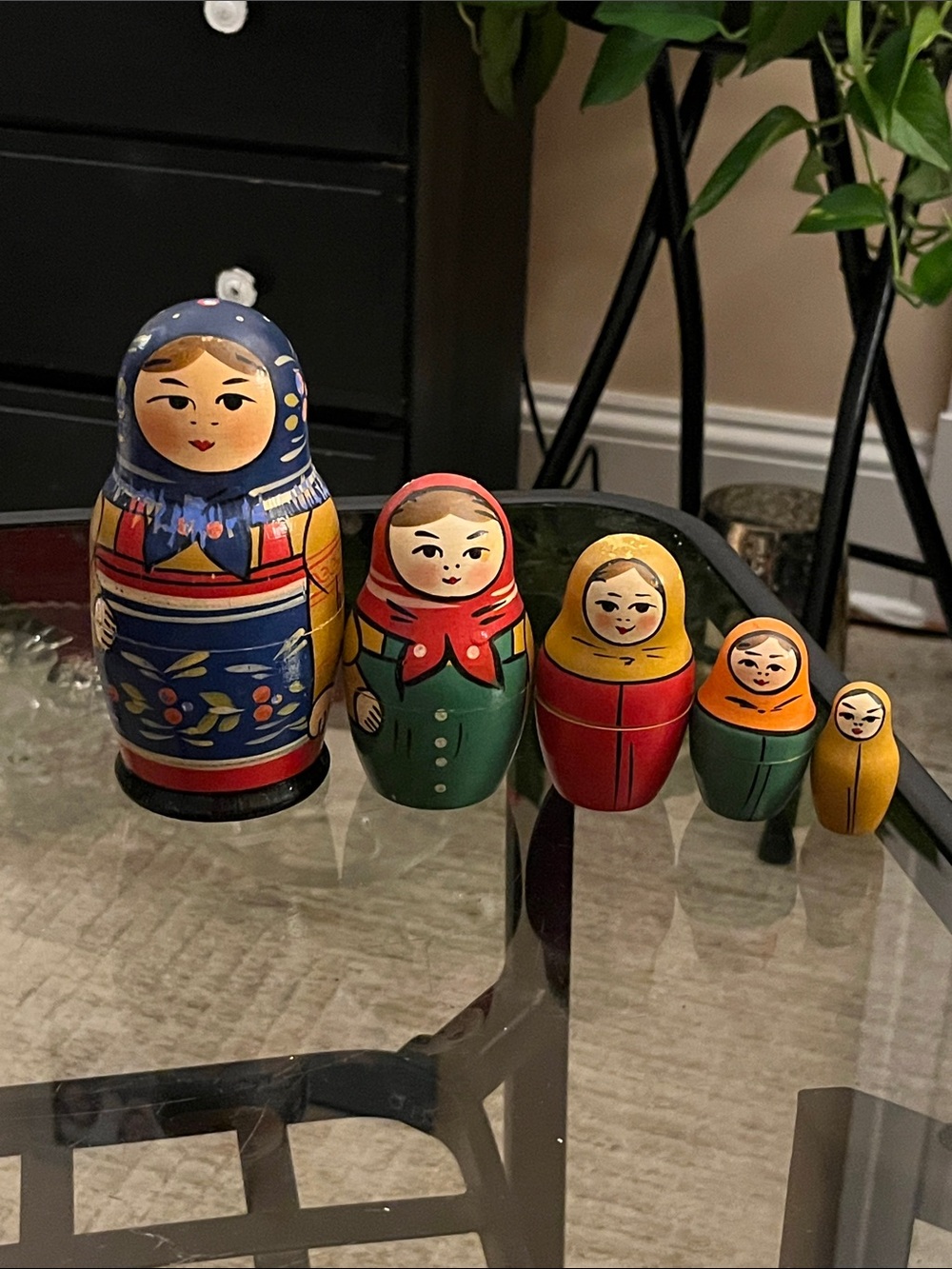 Vintage Russian Nesting Dolls
